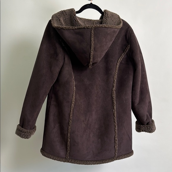 L.L. Bean Brown Teddy Jacket - Picture 6 of 7